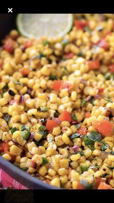 Smoke corn salad