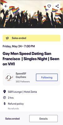 SpeedSF Dating