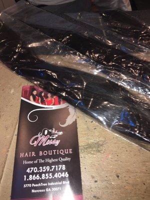 3 bundles of str8 Brazilian and a lace closure