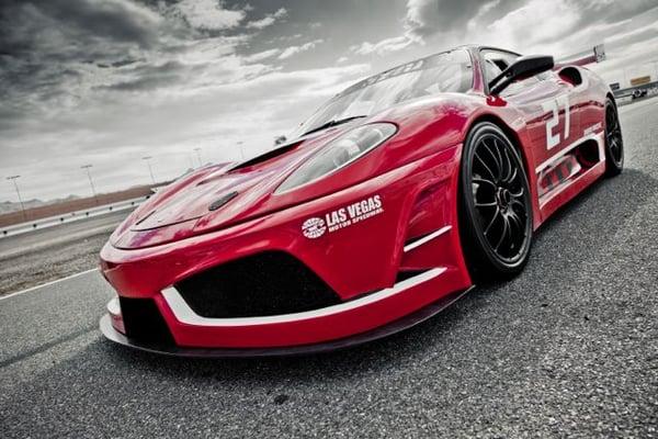 Dream Racing Experience - drive a racing Ferrari at the Las Vegas Motor Speedway road course!