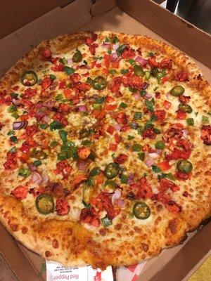 Tandoori Chicken Pizza