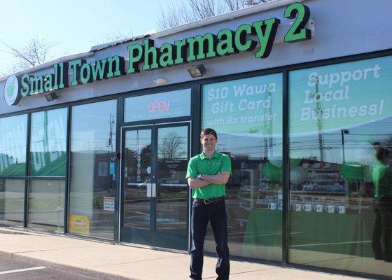 Stop by Small Town Pharmacy 2 on the corner of Germantown Pike and Swede Road and meet the your new Pharmacy family!