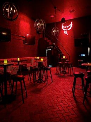 Enter the Red Room. Available for private parties! events@thephoenixla.com