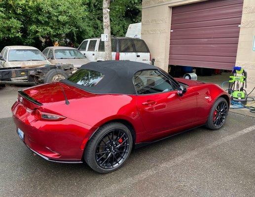 My ND Miata after car wash