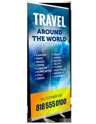 Pull up banners are great for advertising