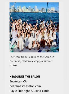 Congratulations to Team HTS for being selected as one of Salon Today's Top 200 salon in America 
    17th year