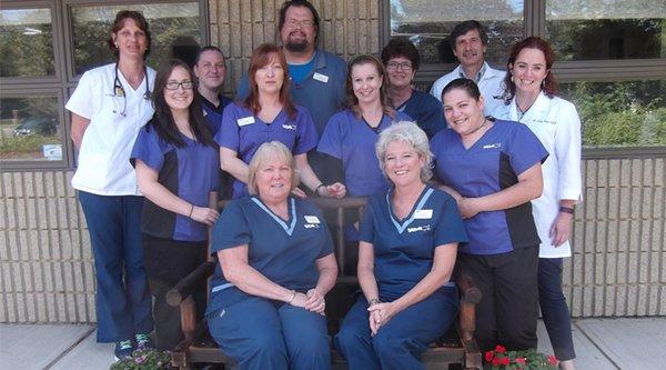 The caring and experienced team of VCA Bristol Animal Hospital!