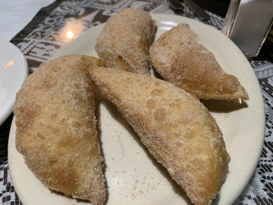 Sopapillas - very good.