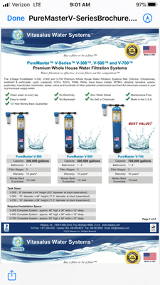 One of the best Water Filtration Systems