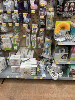 Baby accessories.