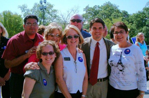 Hill Visit to see our State Rep. Patrick Rose.