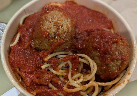 Spaghetti with Meatballs