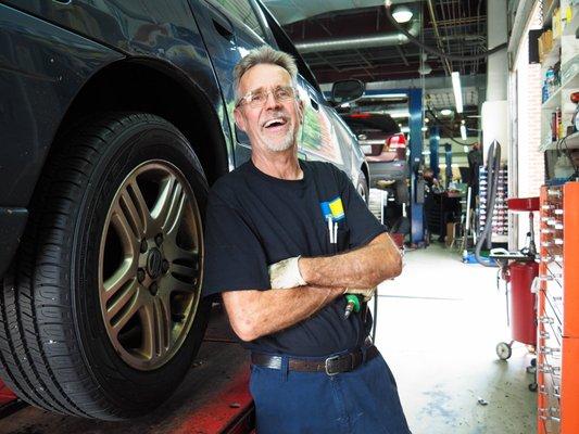 Paul, AutoScandia's highly dedicated Senior Technician