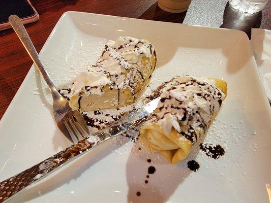 Gelato crepe