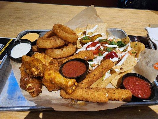 Appetizer sampler