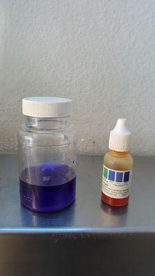 Alkaline Water tested with Reagent Liquid!