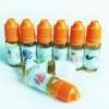 Over 120 flavors of e-liquids