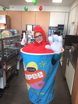 #slurpee is here @7eleven