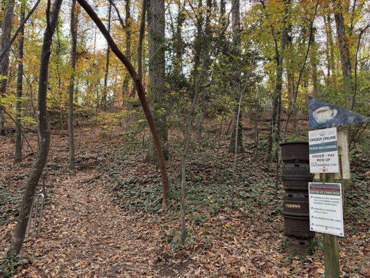 Trail (view from the paved trail)