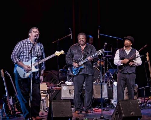 Frankie G, Andrew Jr-boy Jones & Lionel Young - Delta Blues Festival Benefit Concert 2013