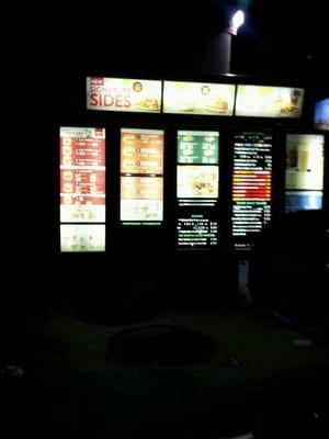 drive thru.