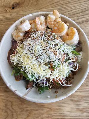 Surf and Turf bowl ($15)