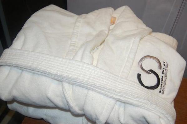 Clients will receive a robe, slippers and the use of a locker upon arrival to The Spa at The Sporting Club.