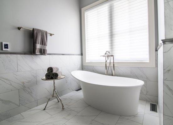 Relaxing Bath Remodel in Worthington, Ohio