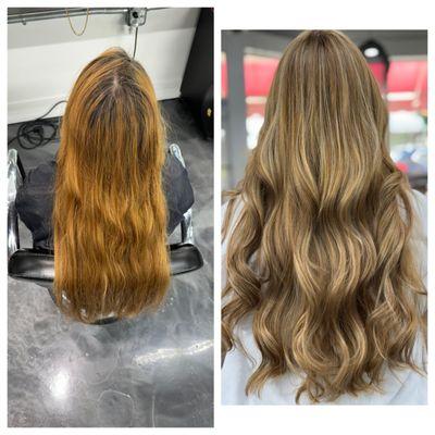 Color correction, highlights, tone & blowout