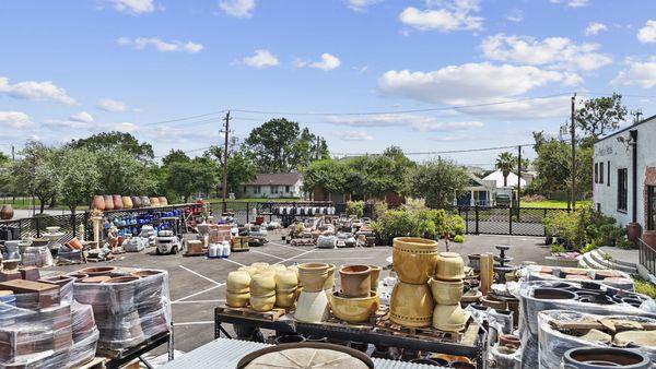 Pottery and Outdoor Plants