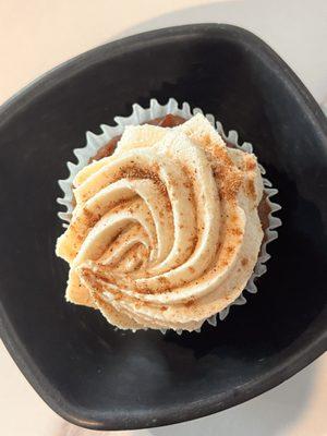 Pumpkin spice latte cupcake