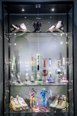 Sneakers & glass