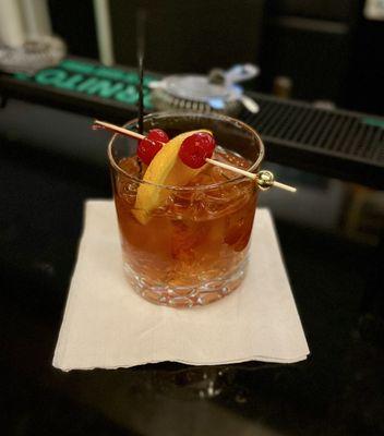 The Japanese - Smoked Cognac, Orgeat, Angostura