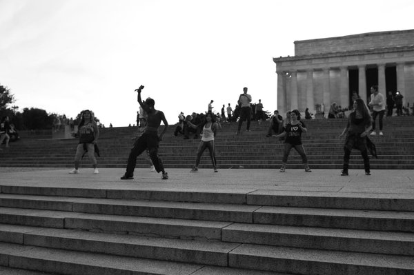 ROCKED Zumba Downtown DC to support Sexual Violence Awareness.