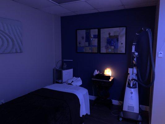 Harmony Room - Perfect for couples massage and body treatments.