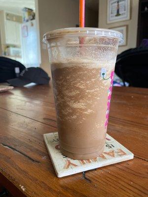 French vanilla frozen coffee.