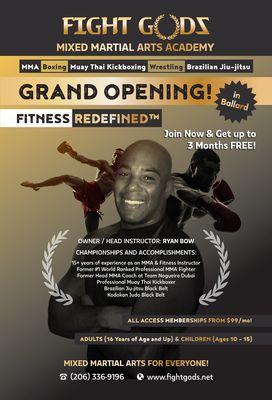 Grand Opening Flyer