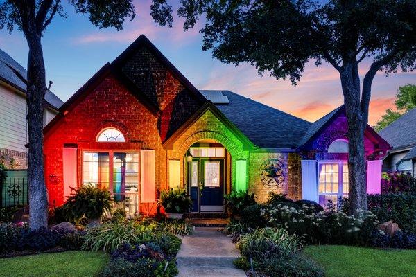 AccuPhotography Pride Home Twilight Exterior