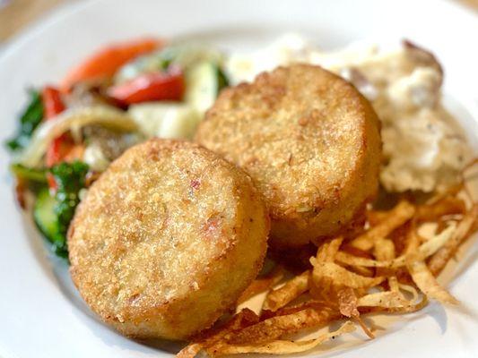 Oregon Dungeness Crab & Shrimp Cakes