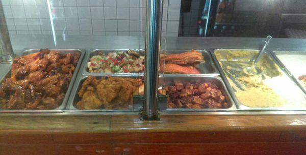 Hard to choose, so many choices......... The pork, fried fish & platanos......