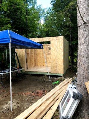 Shed from scratch