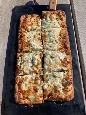 Spinach Artichoke Flatbread