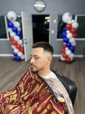 Fade done by Ceez the barber