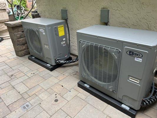 16 SEER 3 Ton slim line condensers