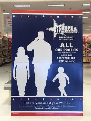 Winn Dixie supporting our military!!