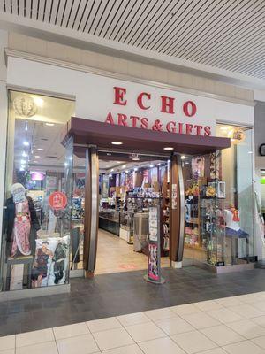 Echo Arts & Gifts storefront in Melbourne Square Mall.