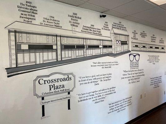 Divine Family Eyecare is proud to be part of the rich history of Crossroads Plaza and our community.