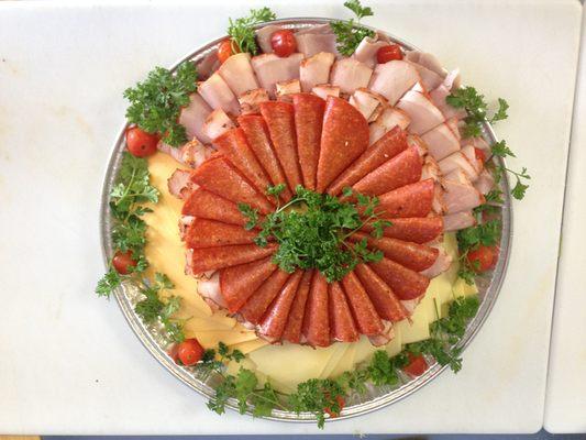 Cold cut platter