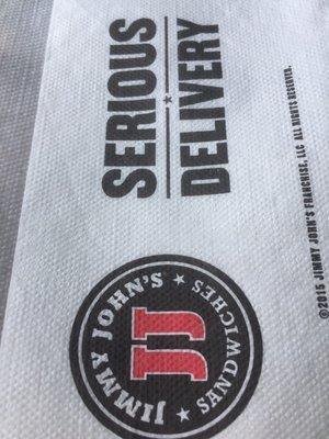 Nice napkins but they only give out one per sub.