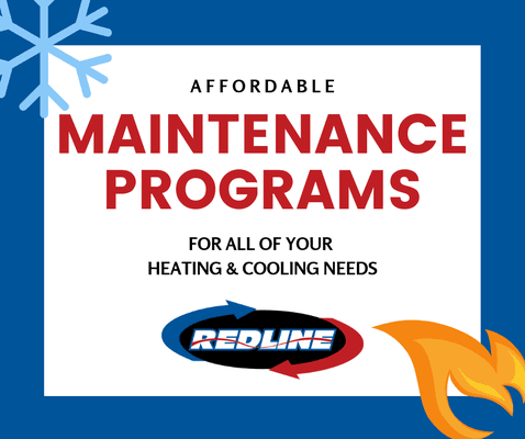 Maintenance Programs Available